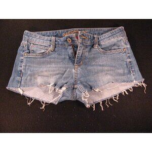 Arizona Jean Co CUTOFF Cut Off Jeans Shorts Womans 7 Juniors Daisy Dukes Blue